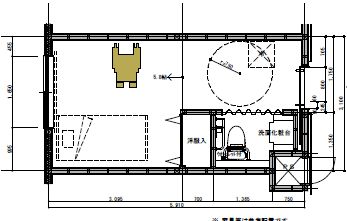 1階住戸廻り詳細図